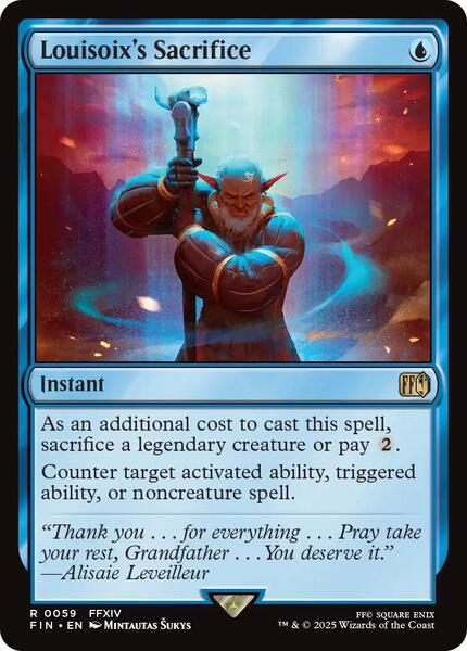 MTGFINAL FANTASY Constructed Set Review: Blue | TCGplayer