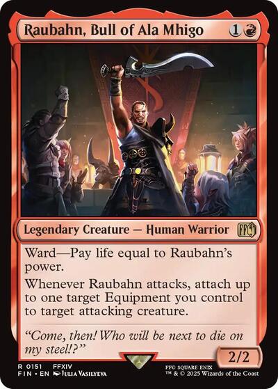 Raubahn, Bull of Ala Mhigo - FINAL FANTASY