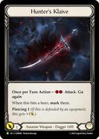 Hunter‘s Klaive 狩人のクレイヴ　Fab NF 英語　2枚セット Hunter's Klaive - GEM Pack 2 - Flesh and Blood TCG