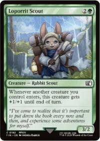 Loporrit Scout - FINAL FANTASY - Magic: The Gathering card