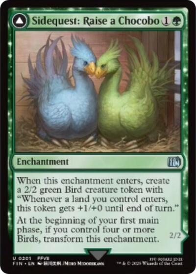 Sidequest Raise a Chocobo