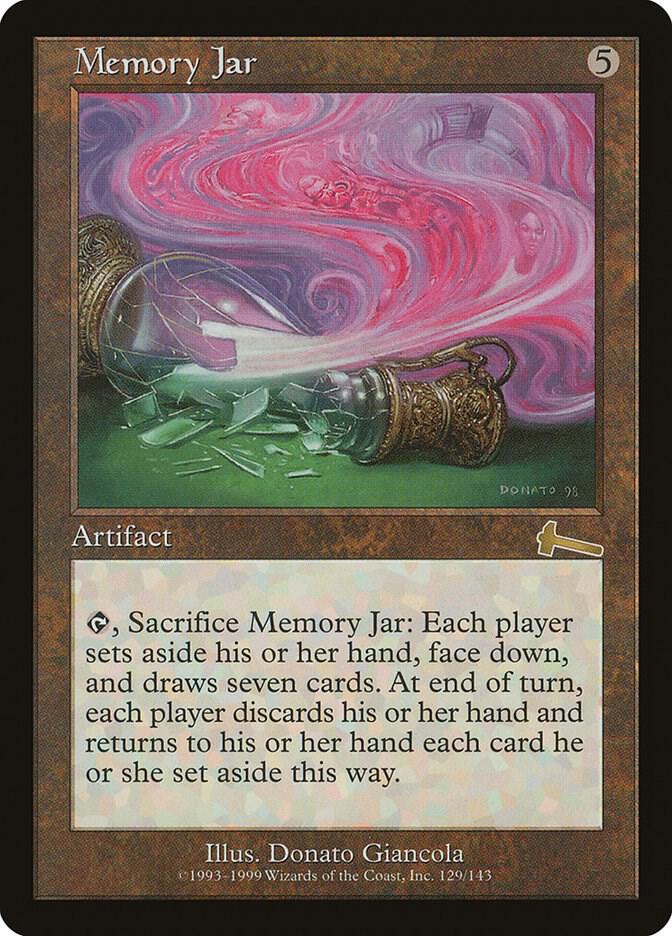 Memory Jar - Urza's Legacy - Magic: The Gathering - TCGplayer.com