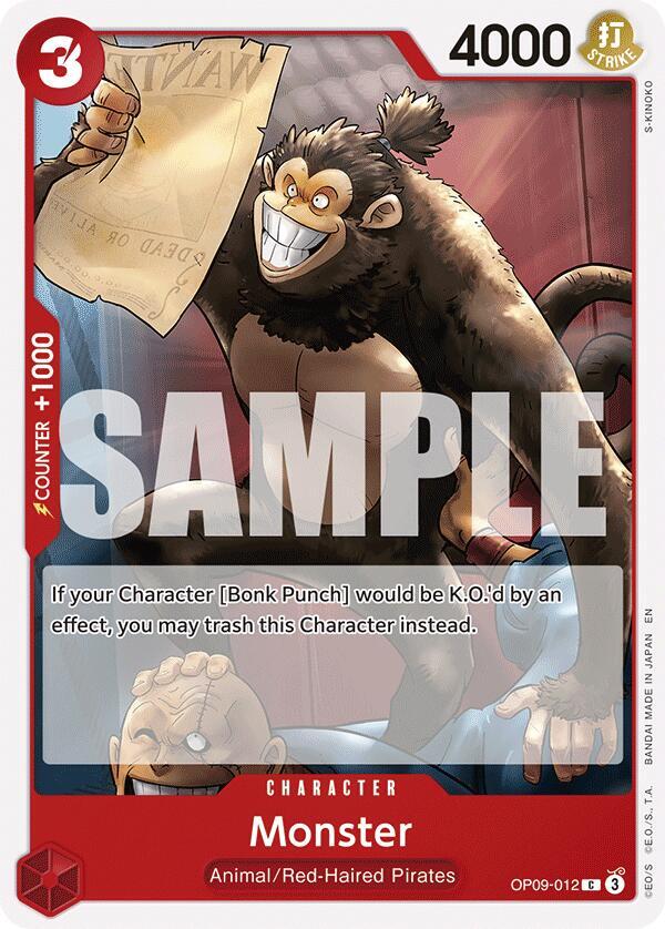 Monster Reprint onepiece card