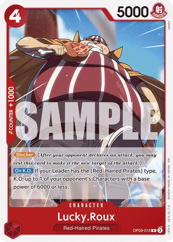 Lucky.Roux (Reprint) - Starter Deck 23: RED Shanks - One Piece