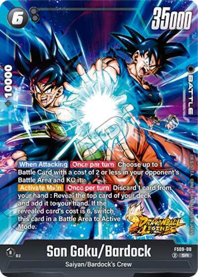 Son Goku/Bardock Starter Deck 9: Shallot Super Rare Dragon Ball card — value and price