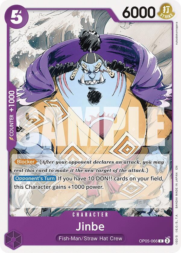 Jinbe Reprint onepiece card