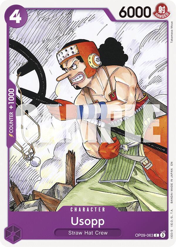 Usopp Reprint onepiece card
