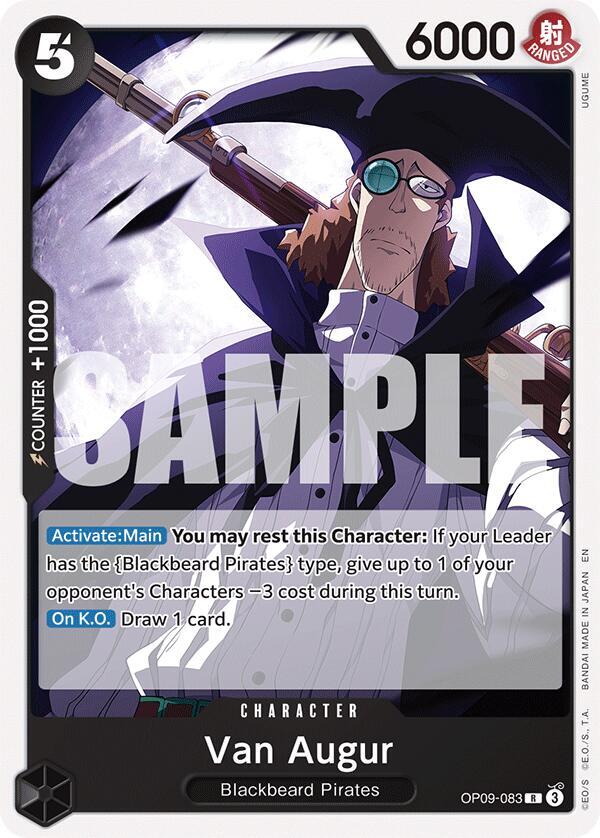 Van Augur Reprint onepiece card
