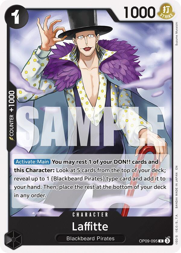 Laffitte Reprint onepiece card