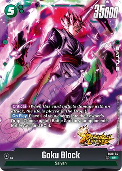 Goku Black Starter Deck 10: Giblet card price