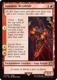 Summon: Brynhildr - FINAL FANTASY - Magic: The Gathering card