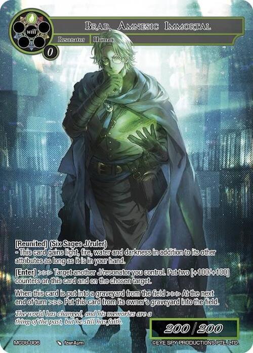 Brad, Amnesic Immortal