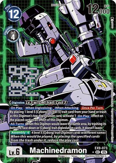 Machinedramon (Alternate Art) Versus Monsters card price