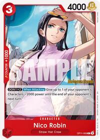 Nico Robin (A Fist of Divine Speed Release Event Cards)
