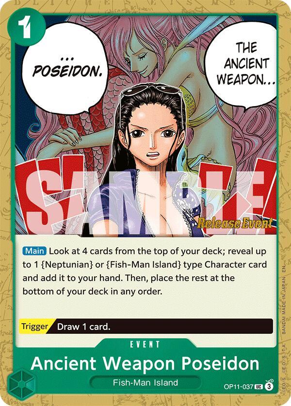 Ancient Weapon Poseidon - A Fist of Divine Speed Release Event