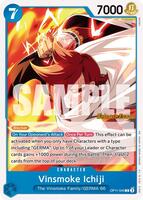 Vinsmoke Ichiji - A Fist of Divine Speed Release Event Cards - One