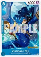 Vinsmoke Niji - A Fist of Divine Speed Release Event Cards - One