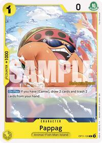 Pappag (A Fist of Divine Speed Release Event Cards)