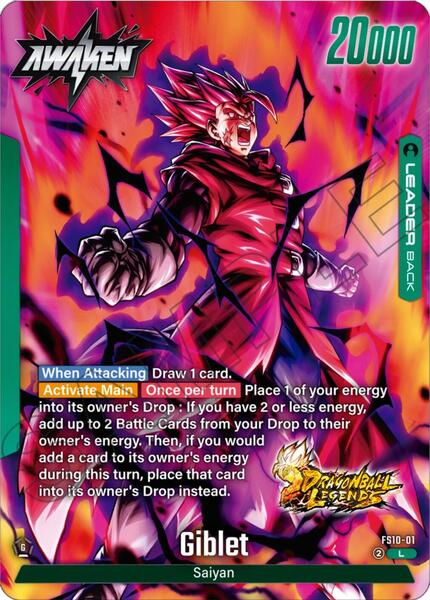 Giblet - FS10-01 - Starter Deck 10: Giblet - Dragon Ball Super