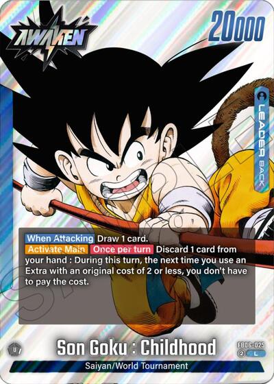 Son Goku : Childhood - FB06-025 card