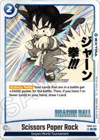 Scissors Paper Rock - Manga Booster 01 - Dragon Ball Super: Fusion