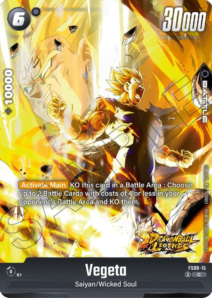 Vegeta - Starter Deck 9: Shallot - Dragon Ball Super: Fusion World