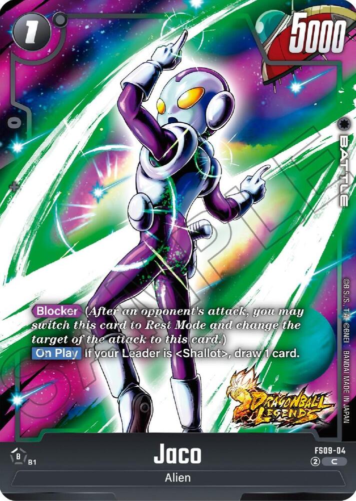 Jaco - Starter Deck 9: Shallot - Dragon Ball Super: Fusion World
