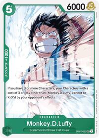 Monkey.D.Luffy (Reprint) - OP07-033