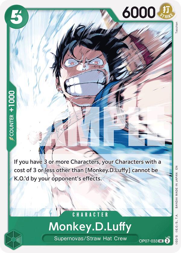 MonkeyDLuffy Reprint onepiece card
