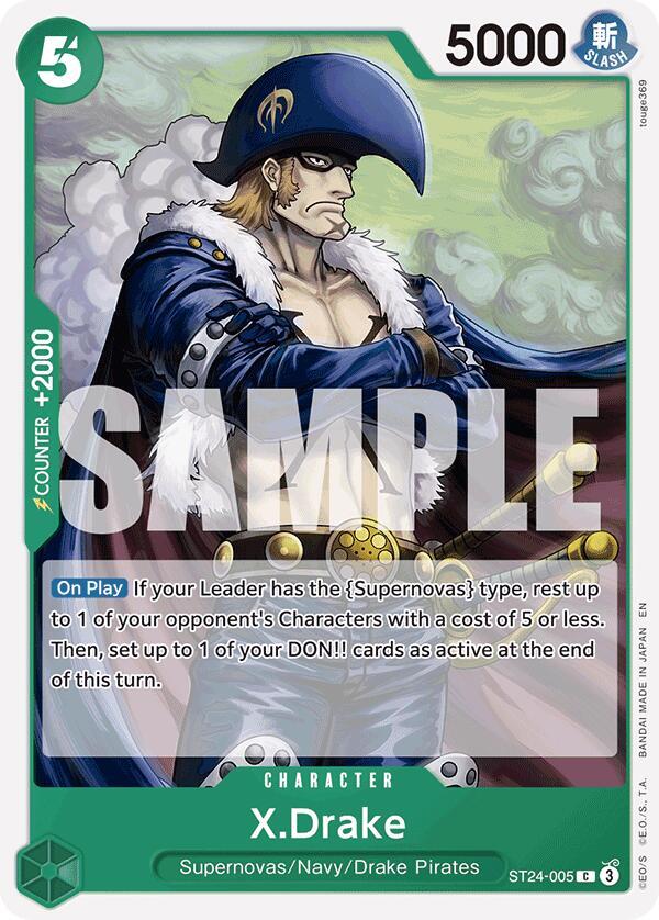 XDrake onepiece card