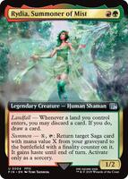 MTG FF ミストの召喚士、リディア 拡張 FOIL Rydia, Summoner of Mist (Extended Art) - FINAL FANTASY - Magic