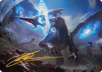 Yiazmat, Ultimate Mark Art Card (Gold-Stamped Signature) - Art