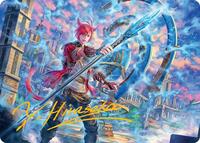 G'raha Tia, Scion Reborn Art Card (19) (Gold-Stamped Signature