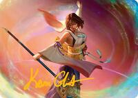 Yuna, Grand Summoner Art Card (Gold-Stamped Signature)