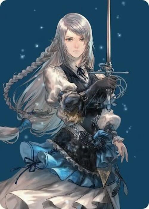 Jill, Shiva's Dominant Art Card - Art Series: FINAL FANTASY