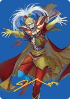 Kefka, Court Mage Art Card (Gold-Stamped Signature) - Art