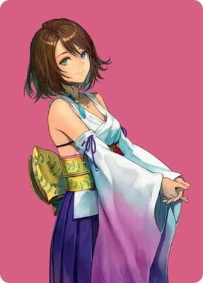 Yuna, Hope of Spira Art Card - Art Series: FINAL FANTASY - Magic