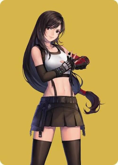 Tifa, Martial Artist Art Card - Art Series: FINAL FANTASY - Magic