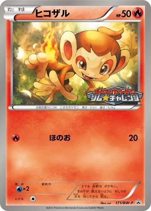 Chimchar - 171/bw-p