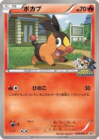 Tepig - 079/BW-P #079/BW-P from BW-P Promotional cards Pokemon card image