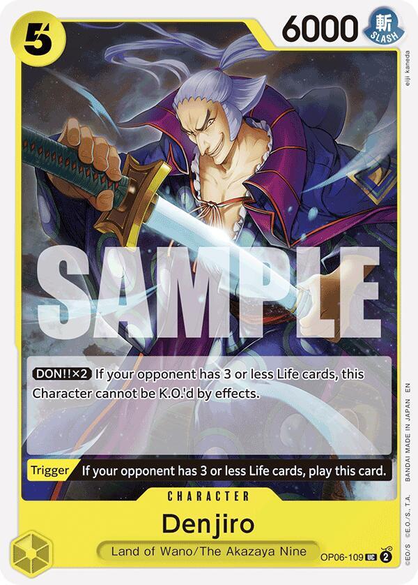 Denjiro Reprint onepiece card