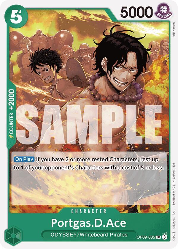 PortgasDAce Reprint onepiece card