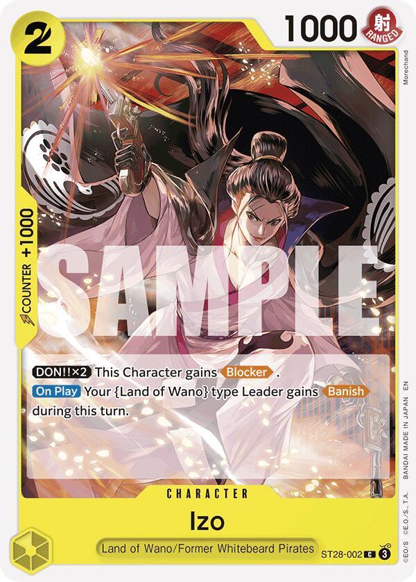Izo onepiece card