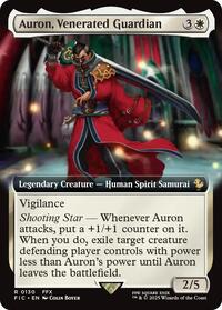 Auron, Venerated Guardian (Extended Art) (Foil)