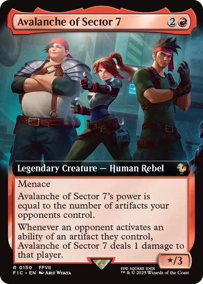 Avalanche of Sector 7 (Extended Art)