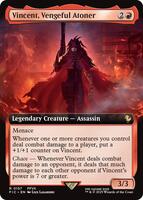 MTG FF 復讐の贖罪者、ヴィンセント 拡張アート foil 英語版 Vincent, Vengeful Atoner (Extended Art) - Commander: FINAL FANTASY