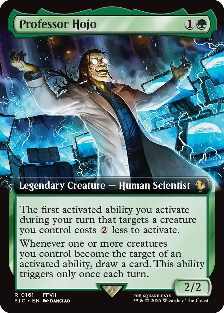 acgカード　　legend of  CP⭐︎147 Professor Hojo (Extended Art) - Commander: FINAL FANTASY - Magic