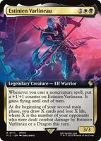 拡張アート Estinien Varlineau foil 英語版 Estinien Varlineau (Extended Art) - Commander: FINAL FANTASY