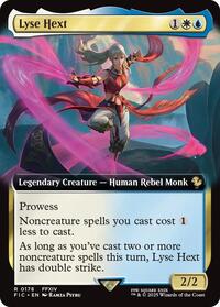 Lyse Hext (Extended Art) - Commander: FINAL FANTASY - Magic: The Gathering card