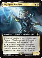 MTG パパリモ・トトリモ 拡張アート foil 日本語 ファイナルファンタジー Papalymo Totolymo (Extended Art) - Commander: FINAL FANTASY